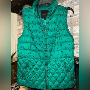 Talbots puffer vest in medium